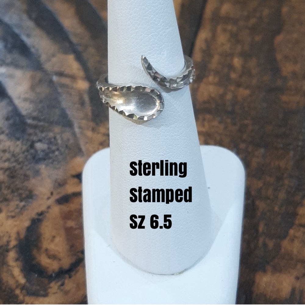 Sterling Silver Wrap Ring size 6.5